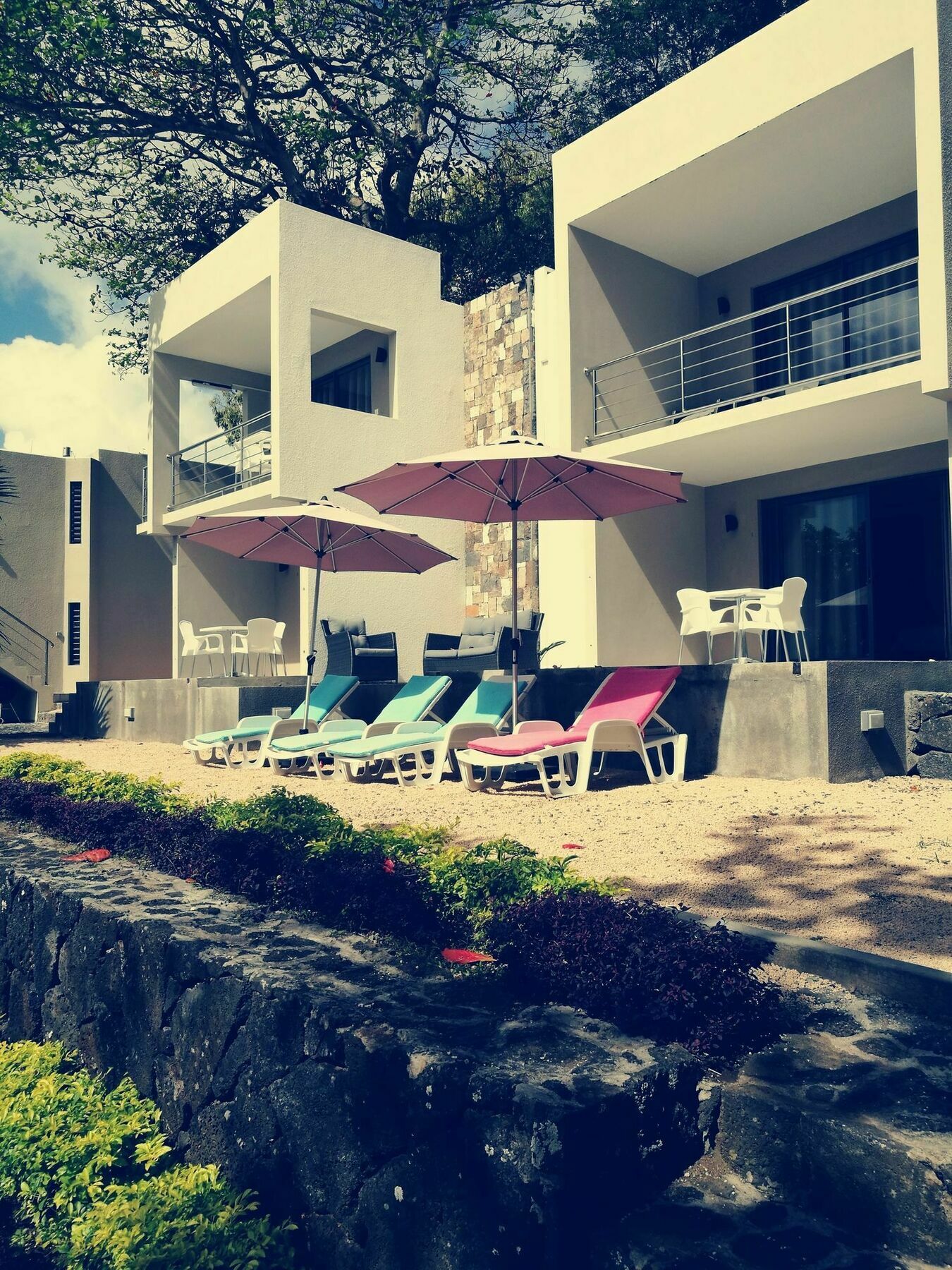 Valmarin Seafront Apartments Trou d'Eau Douce Bagian luar foto
